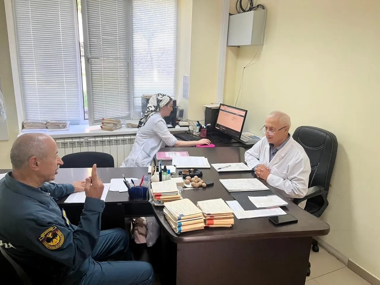 Работники ПЧ-34 провели мероприятия в рамках многоцелевого выезда